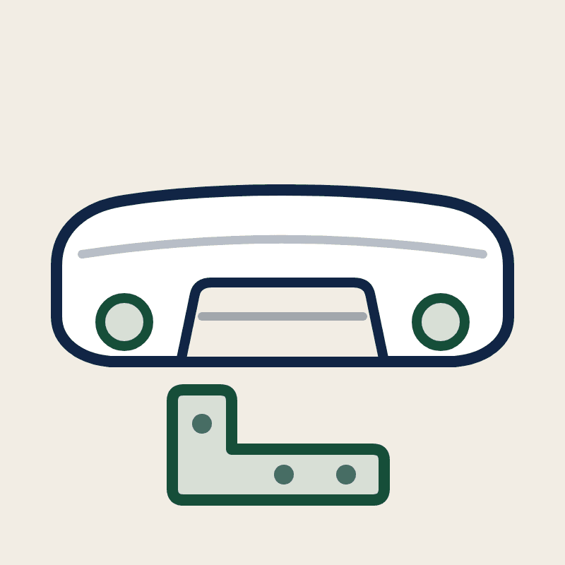 Bumpers & brackets — parts we source