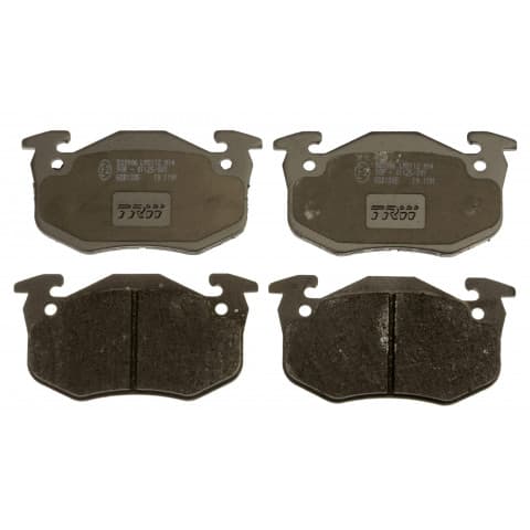 Brake pad set, rear — Citroen Xsara, Peugeot 206/306, Renault Clio