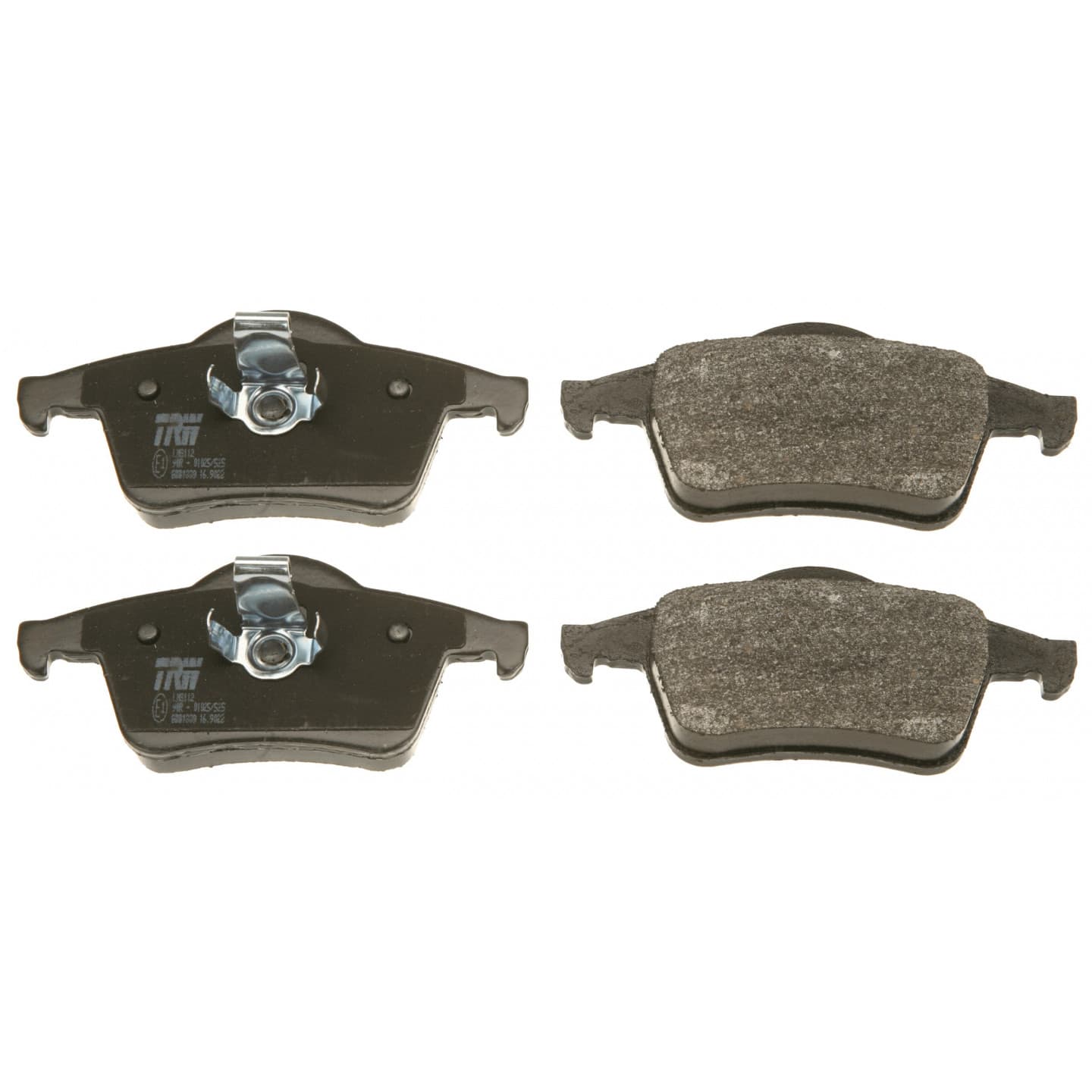 Brake pad set, rear — Volvo S60/S80, V70, XC70 Cross Country