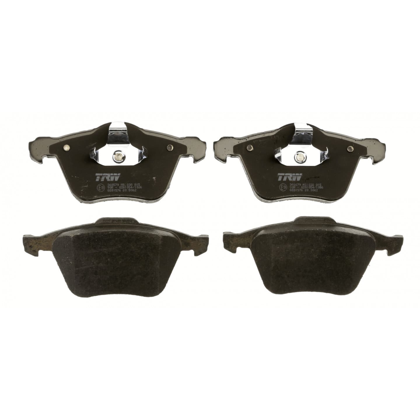 Brake pad set, front — Volvo V70 II, XC90