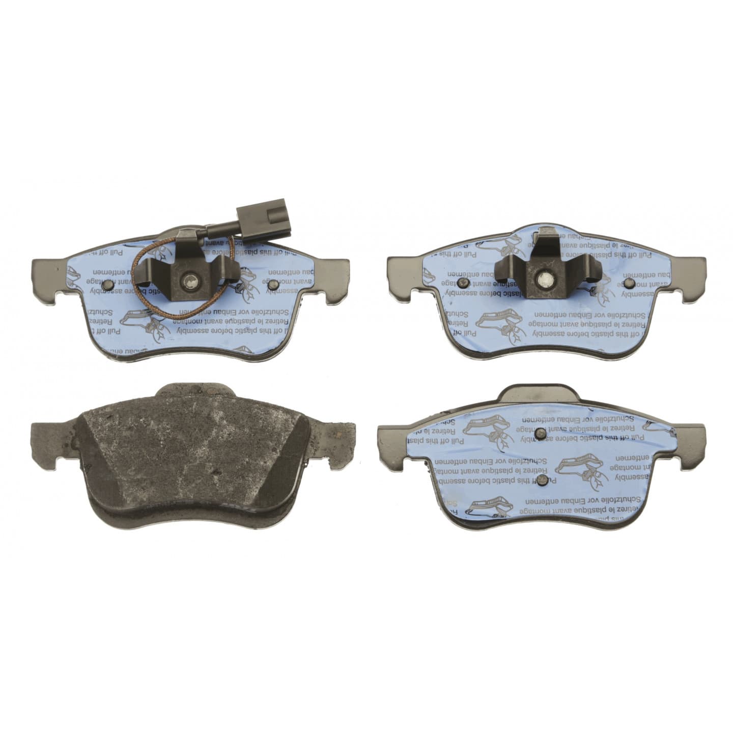 Brake pad set, front — Fiat Doblo Cargo