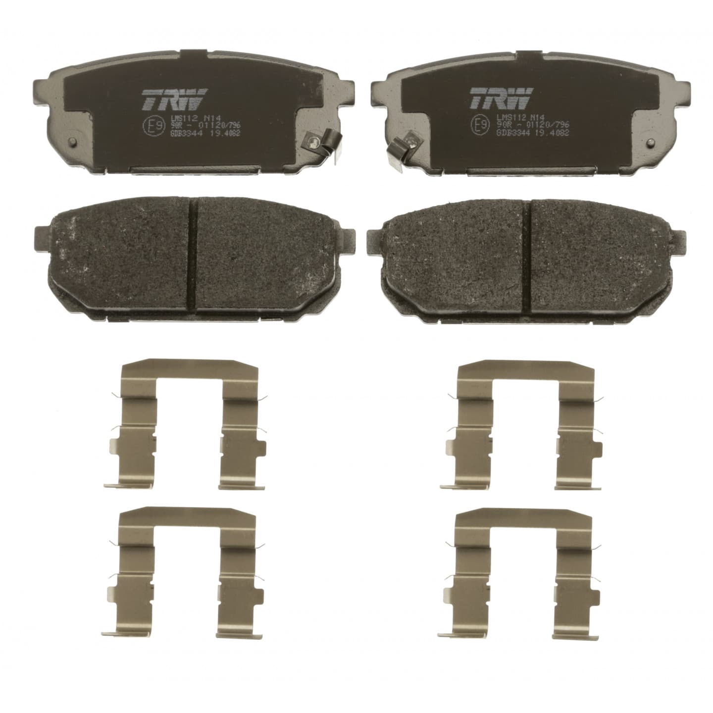 Brake pad set, rear — Kia Sorento I/II/III