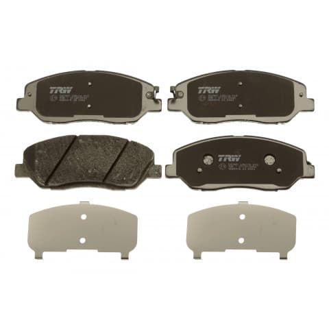 Brake pad set, front — Hyundai Santa Fe II/III, Kia Sorento II/III