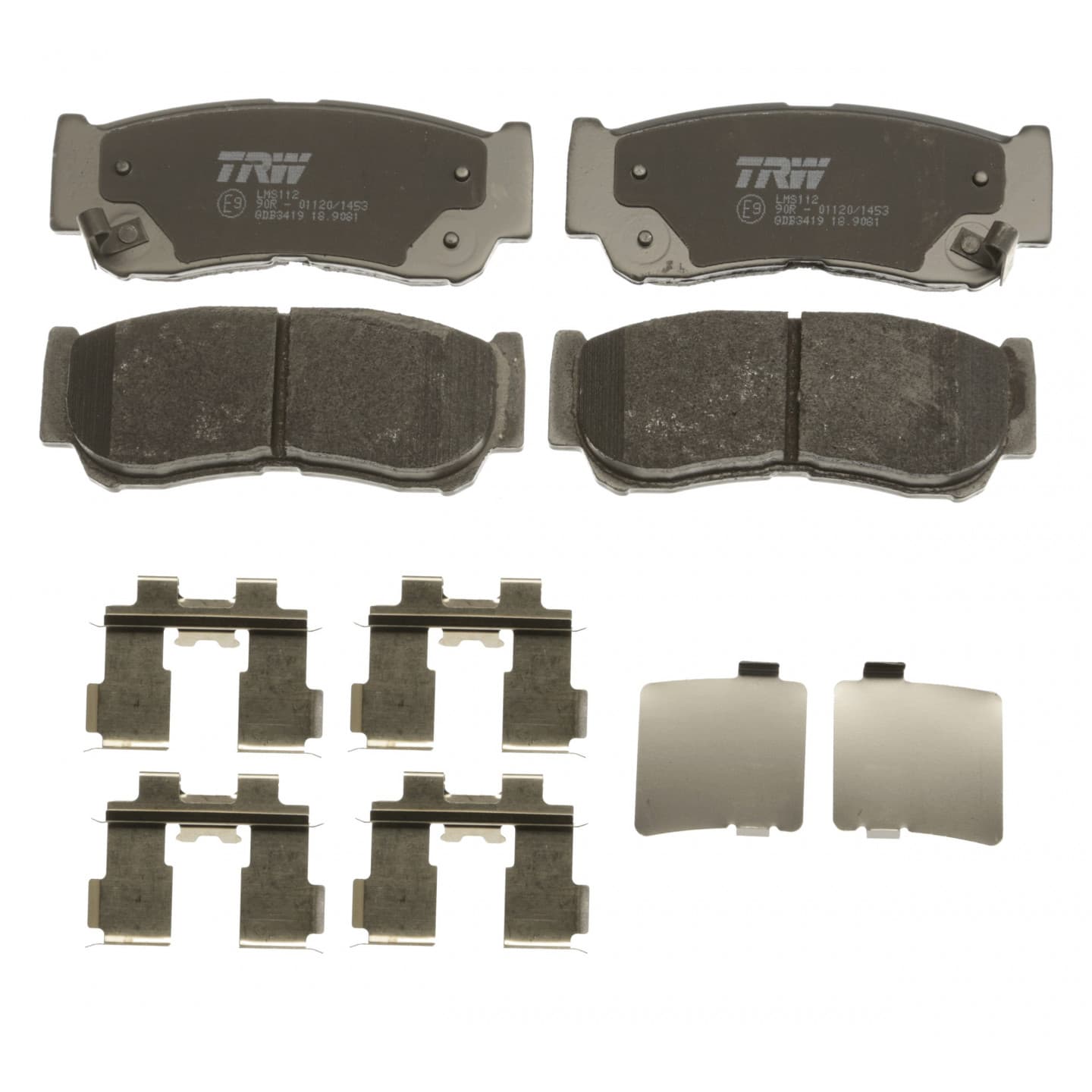 Brake pad set, rear — Hyundai Santa Fe II/III, Kia Sorrento,stinger