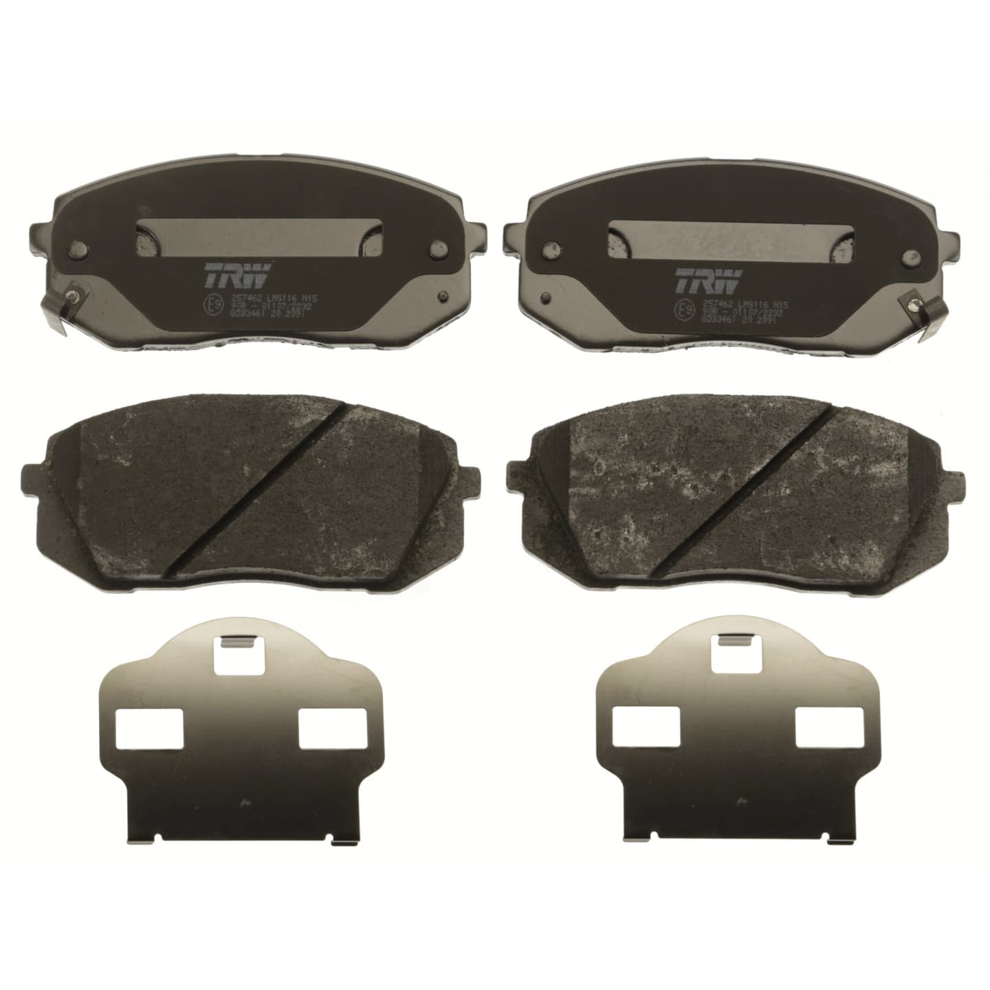 Brake pad set, front — Hyundai ix35, Kona, Tucson, Kia Sportage