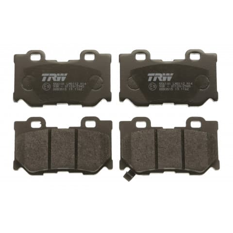 Brake pad set, rear — Infiniti Q50/Q60Q/QX70, Nissan 370Z
