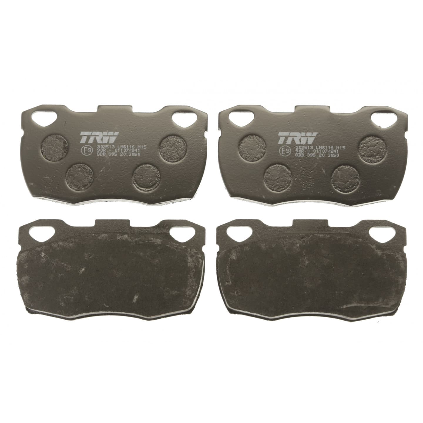 Brake pad set, front — Land Rover Defender