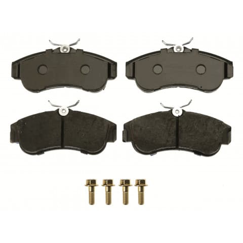 Brake pad set, front — Nissan Almera, Primera