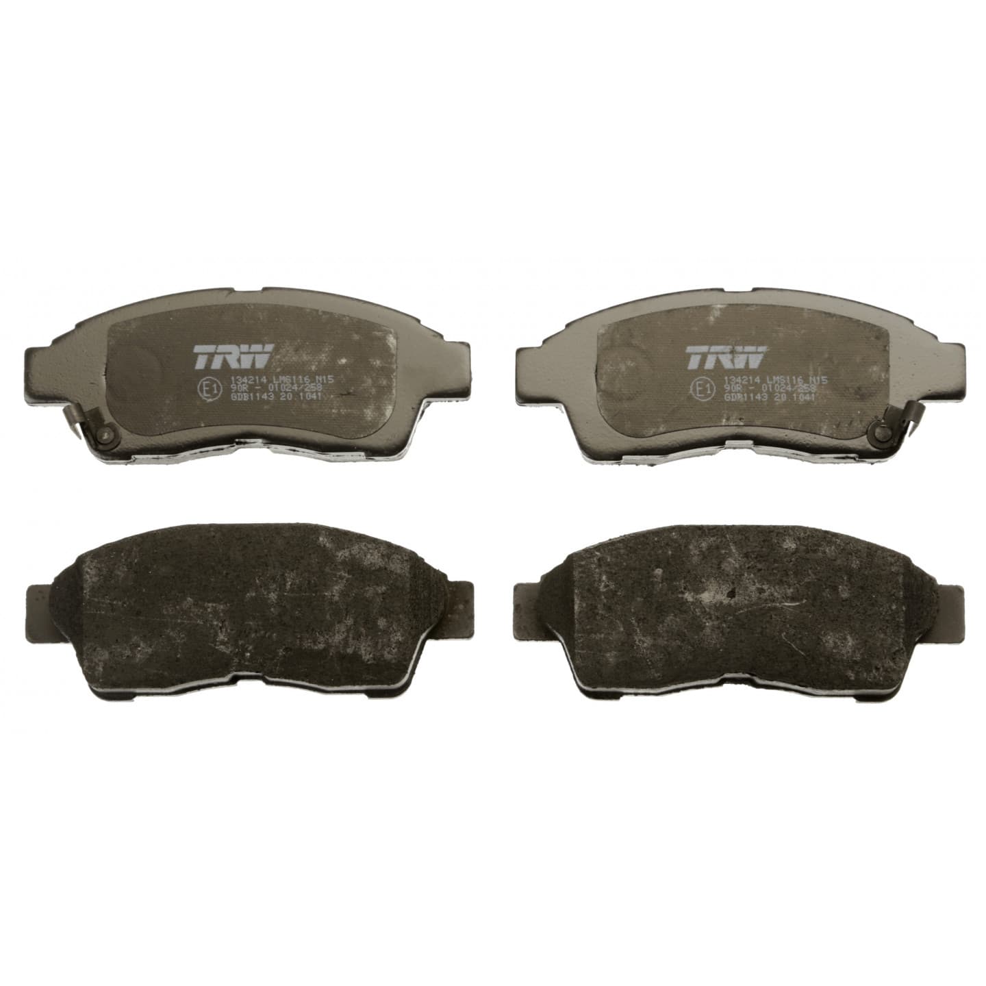 Brake pad set, front — Toyota Camry, Corolla, RAV-4