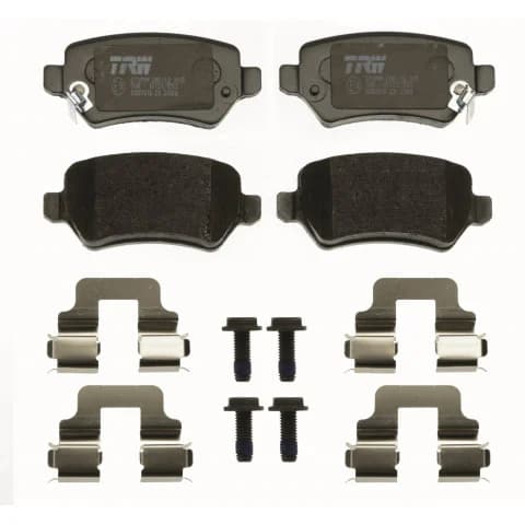Brake pad set, rear — Opel Astra G/H, Corsa C, Meriva, Zafira