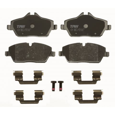Brake pad set, front — BMW 1 Series (E81/E87), MINI Cooper, One