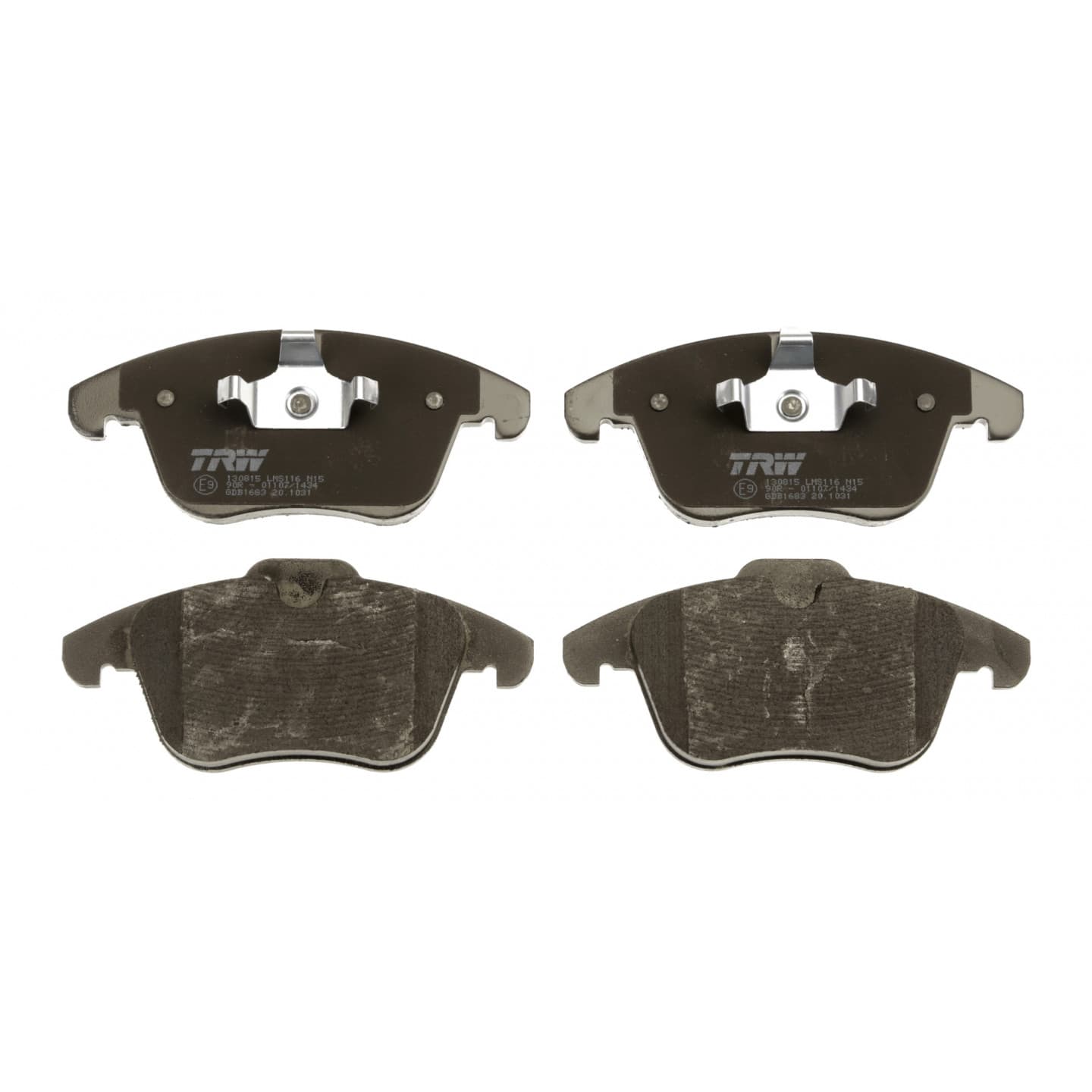 Brake pad set, front — Land Rover Freelander, Volvo S60/V60/V70