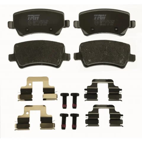 Brake pad set, rear — Range Rover Evoque, Volvo S60/V60/XC60