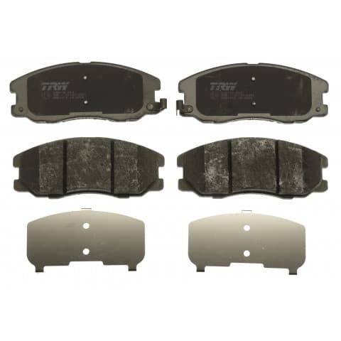 Brake pad set, front — Chevrolet Captiva