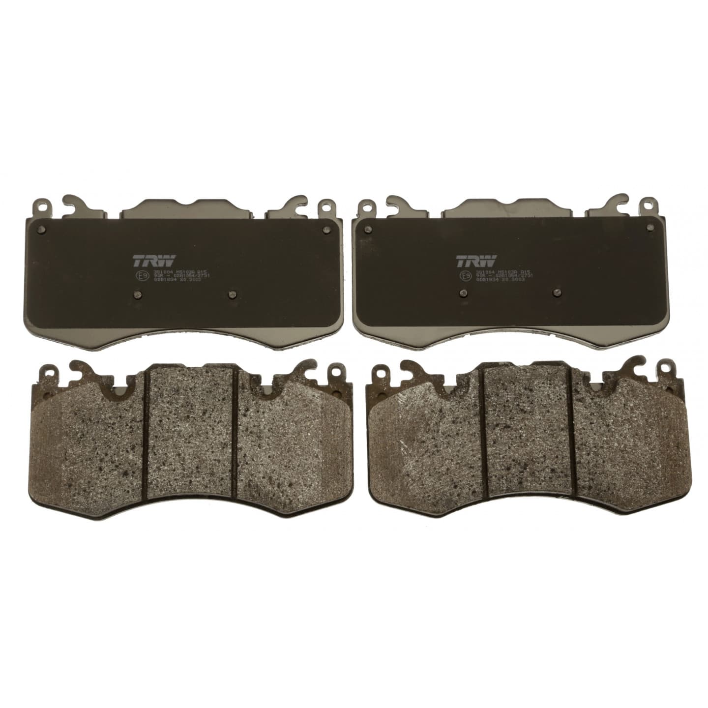 Brake pad set, front — Land Rover Discovery IV, Range Rover III/IV