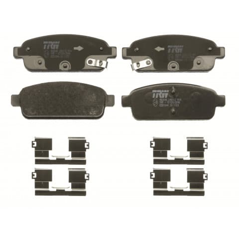Brake pad set, rear — Chevrolet Aveo, Cruze, Sonic, Opel Astra J, Mokka